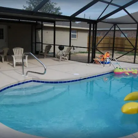 House Private Pool Walk To Beach Golf Cart Rental